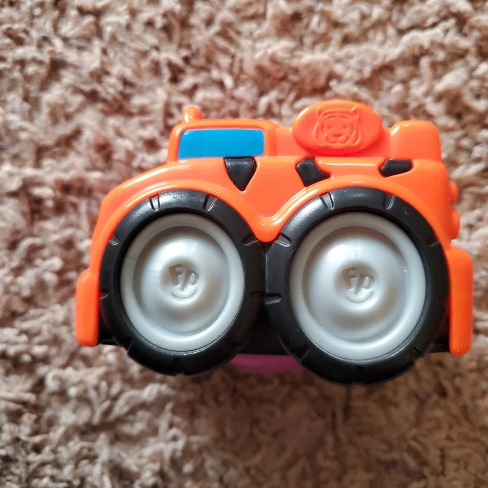 Tiger Safari Lil Zoomers‎ Roller Ball Rattle Cars Fisher Price 2011